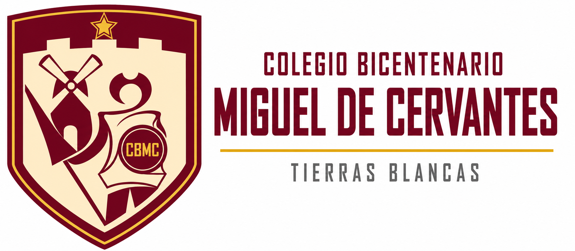 Escudo Colegio Bicentenario Miguel de Cervantes